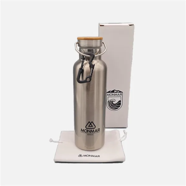 Travel Bottle 750ml - Silber